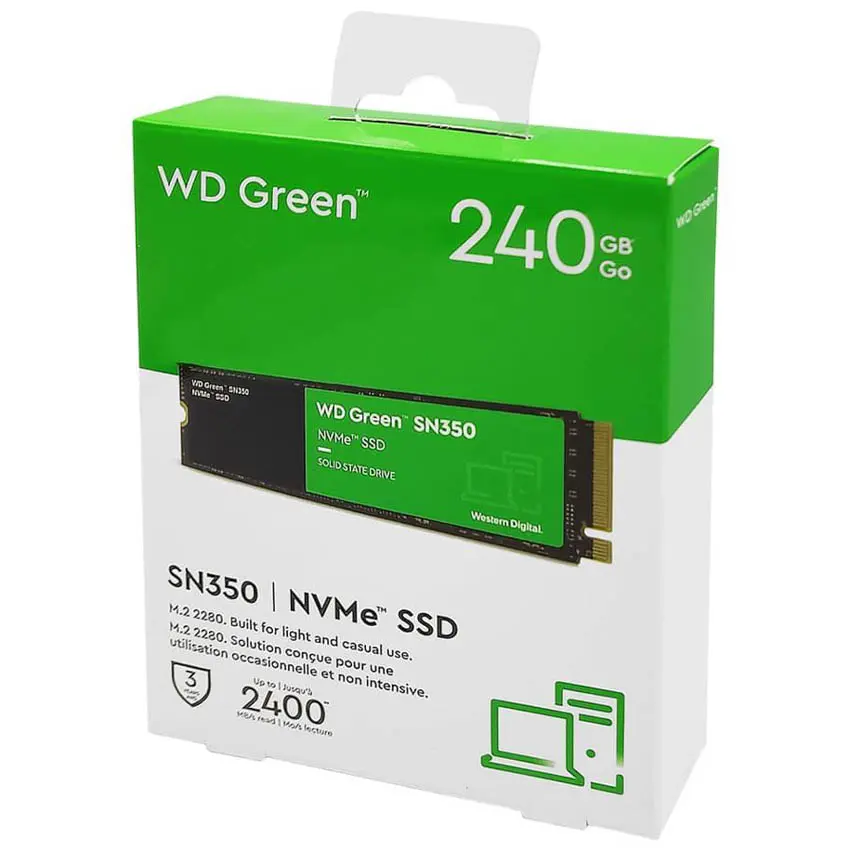 WD GREEN SATA SSD 2.5 SOLD STATE DRIVE - 240GB