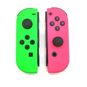 NINTENDO SWITCH JOYCON - GREEN/PINK
