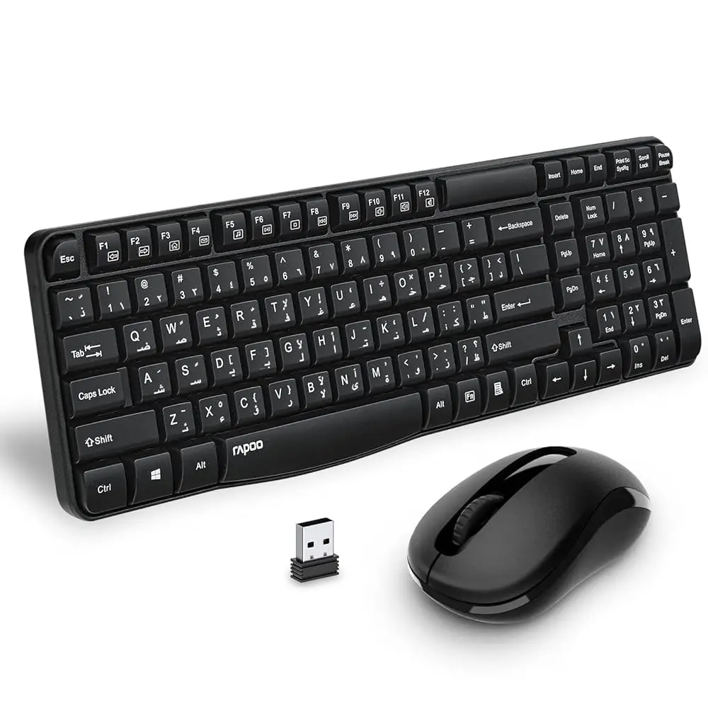 TECLADO & MOUSE INALAMBRICO RAPOO X1800PRO