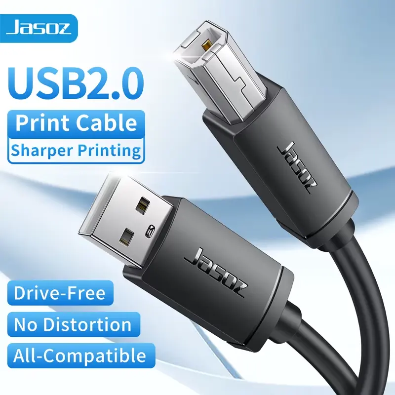 JASOZ CABLE IMPRESORA D105 2.0 USB AM/BM - 2M