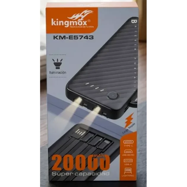 POWER BANK KINGMOX E-5743