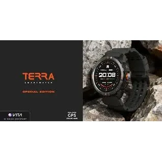 CUBITT TERRA SMARTWATCH SPECIAL EDITION DUAL BAND GPS - BLACK