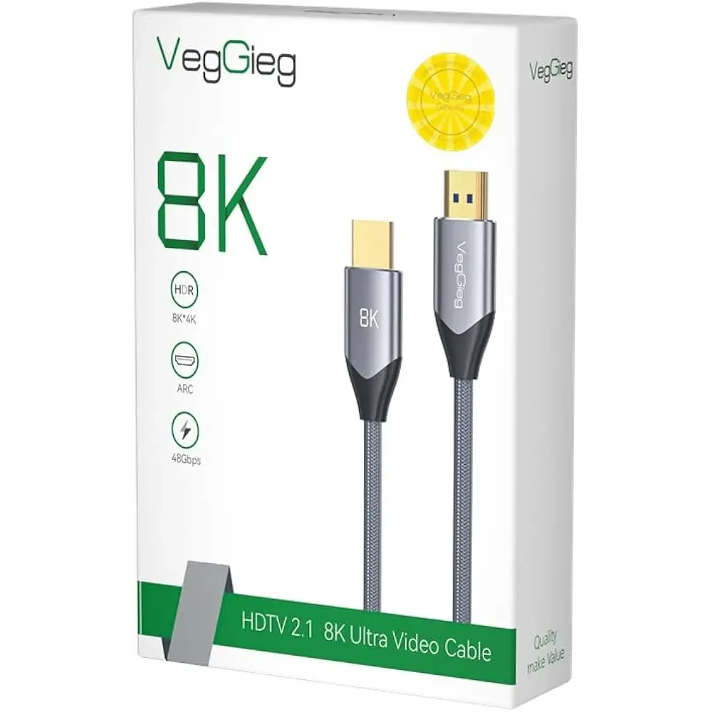 CABLE HDMI 2.1 8K V-H403 VEGGIEG - 2M