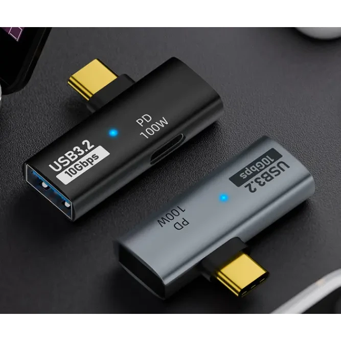 ADAPT USB 3.2 10GB AND PD100W TO C