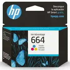 [00825] TINTA ORIGINAL HP 664 - COLOR