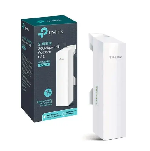 [05824] TP-LINK 2.4GHZ 300MBPS 9DBI CPE EXTERIORES CPE210