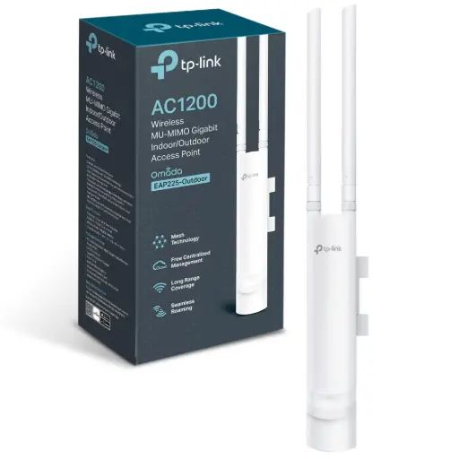 [03240] TP-LINK OMADA AC1200 WIRELESS MU-MIMO GIGABIT INDOOR/OUTDOOR ACCESS POINT EAP225-OUTDOOR