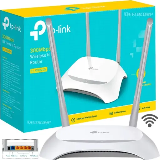 [023600] TP-LINK ROUTER INALAMBRICO N TL-WR840N