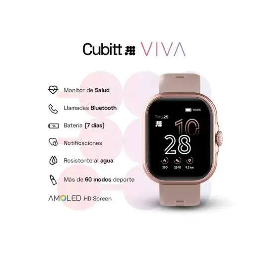[04040] RELOJ CUBITT CT-VIVA 5 - PINK