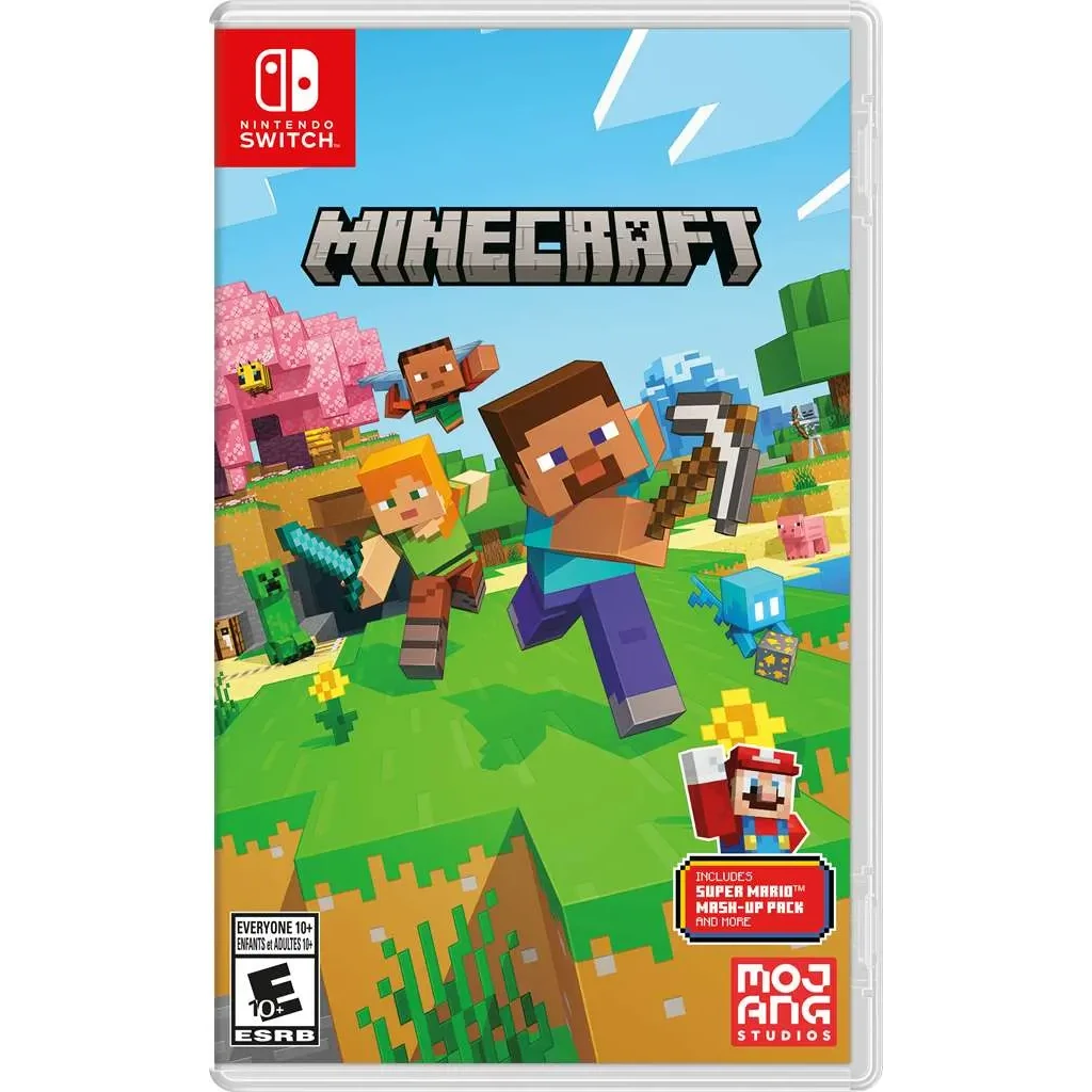 [04475] MINECRAFT INCLUIDES SUPER MARIO PACK - NS
