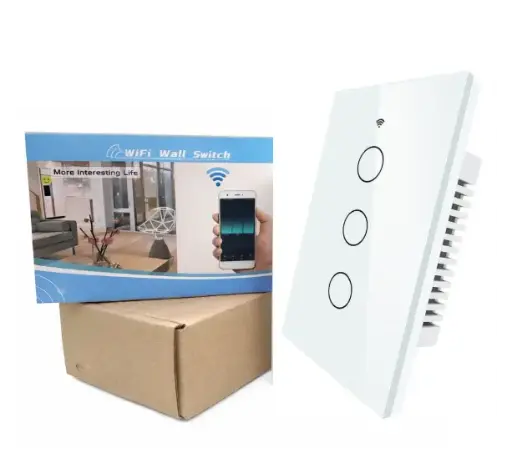 [02380] WIFI SMART WALL SWITCH 3 GANG