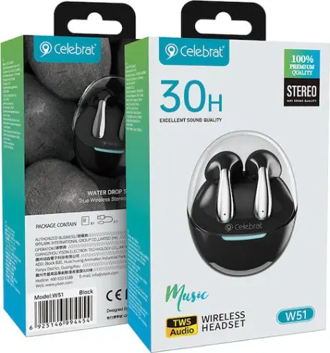 [04689] AUDIFONO CELEBRAT WIRELESS HEADSET W51
