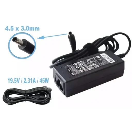 [06814] CARGADOR LAPTOP DELL 19.5V-2.31A 4.5*3.0mm 45W - DE231