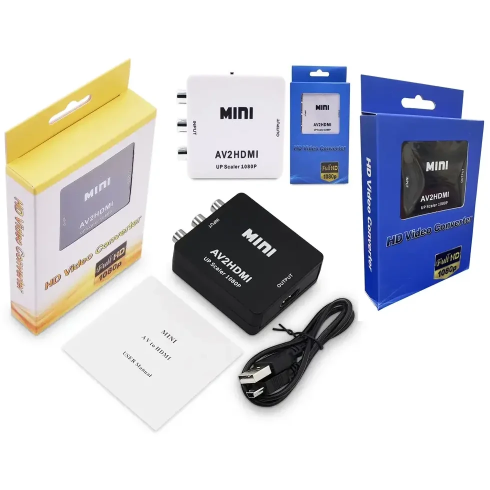 [04895] HD VIDEO CONVERTER MINI AV2HDMI 1080P