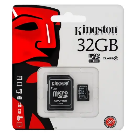 [01535] KINGSTON MICROSD CL10 - 32GB