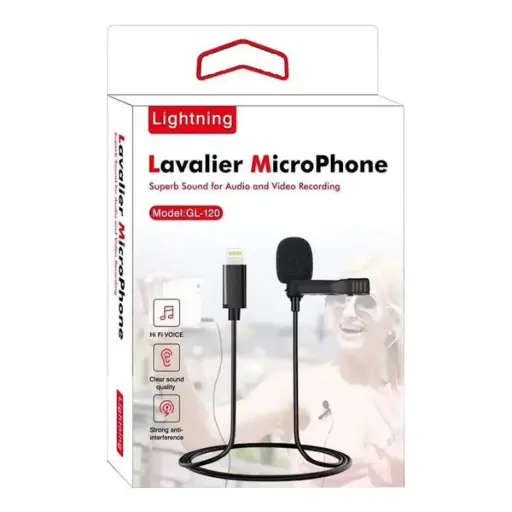 [01864] LAVALIER MICROPHONE JH-041 PARA IPHONE