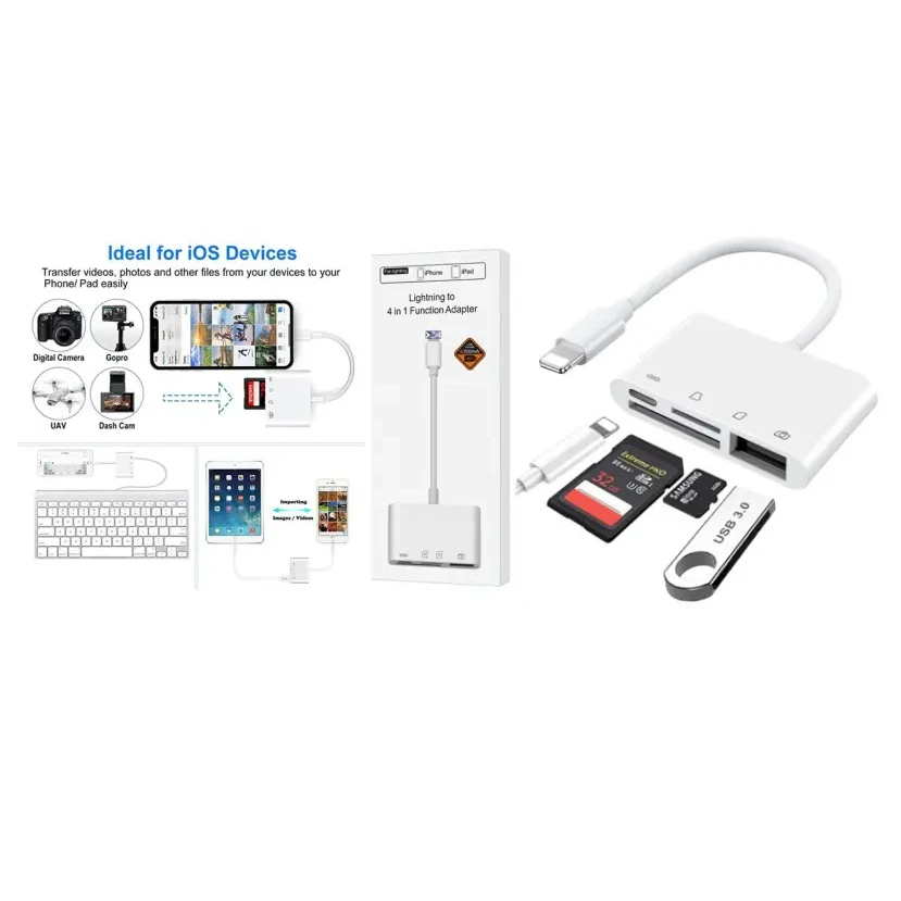 [02881] LIGHTNING TO 4 IN FUNCTION ADAPTER