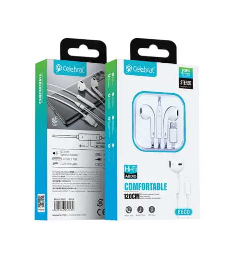 [04309] AUDIFONOS CELEBRAT COMFORTABLE IPH E600