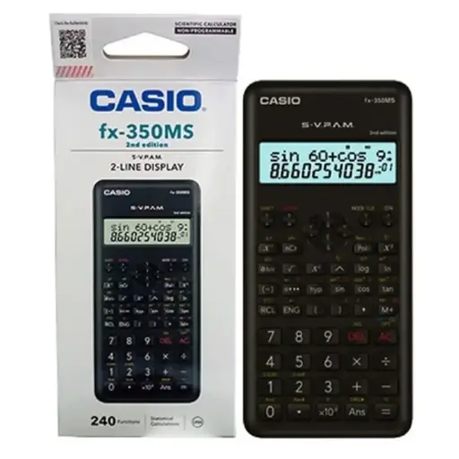 [04917] CALCULADORA CASIO CIENTIFICA FX-350MS 2ND EDITION