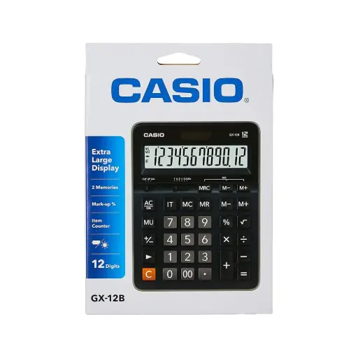 [04824] CALCULADORA CASIO DE MESA GX-12B