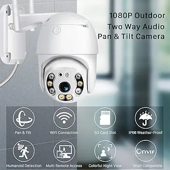 [03935] OUTDOOR PAN-TILT CAMERA P2S-N8-SG 4K