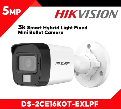 [05691] HIKVISION CAMARA DS-2CE16K0T-EXLPFS 2.8mm 3K