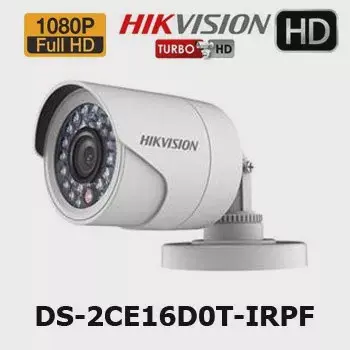 [00411] HIKVISION BULLET CAMERA DS-2CE16D0T-IRPF 1080P