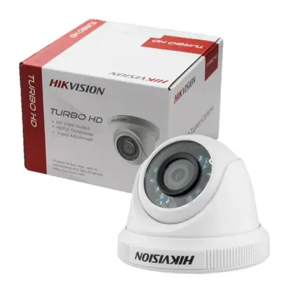 [01334] HIKVISION TURRET CAM DS-2CE56C0T-IRPF 720P PLASTIC