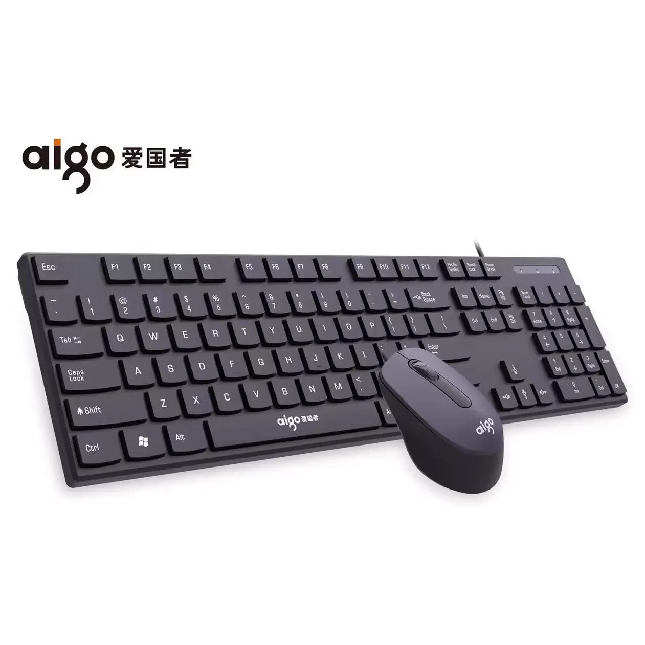 [04519] KIT DE TECLADO CON MOUSE AIGO WQ9521