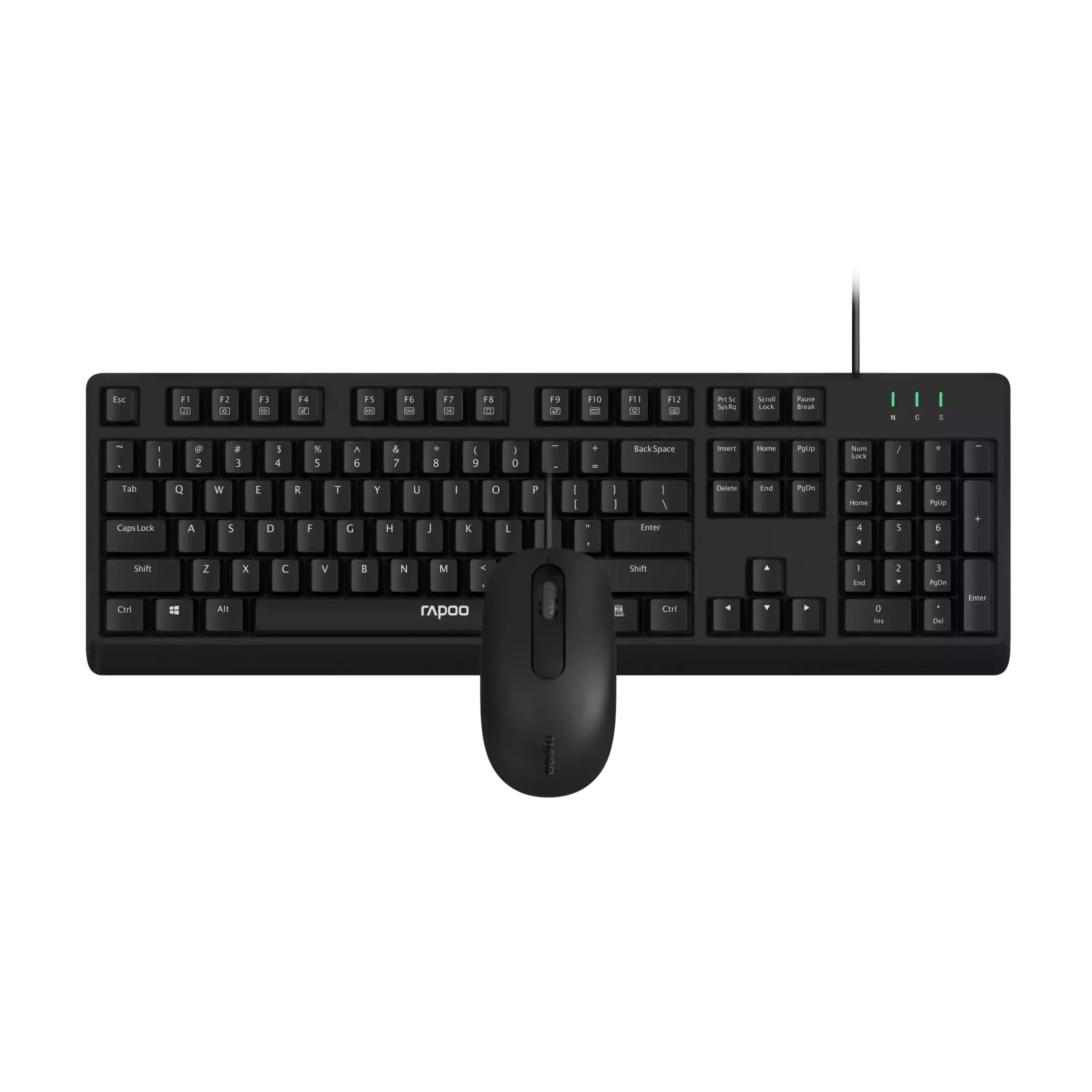 [04517] KIT DE TECLADO RAPOO CON MOUSE NX1500