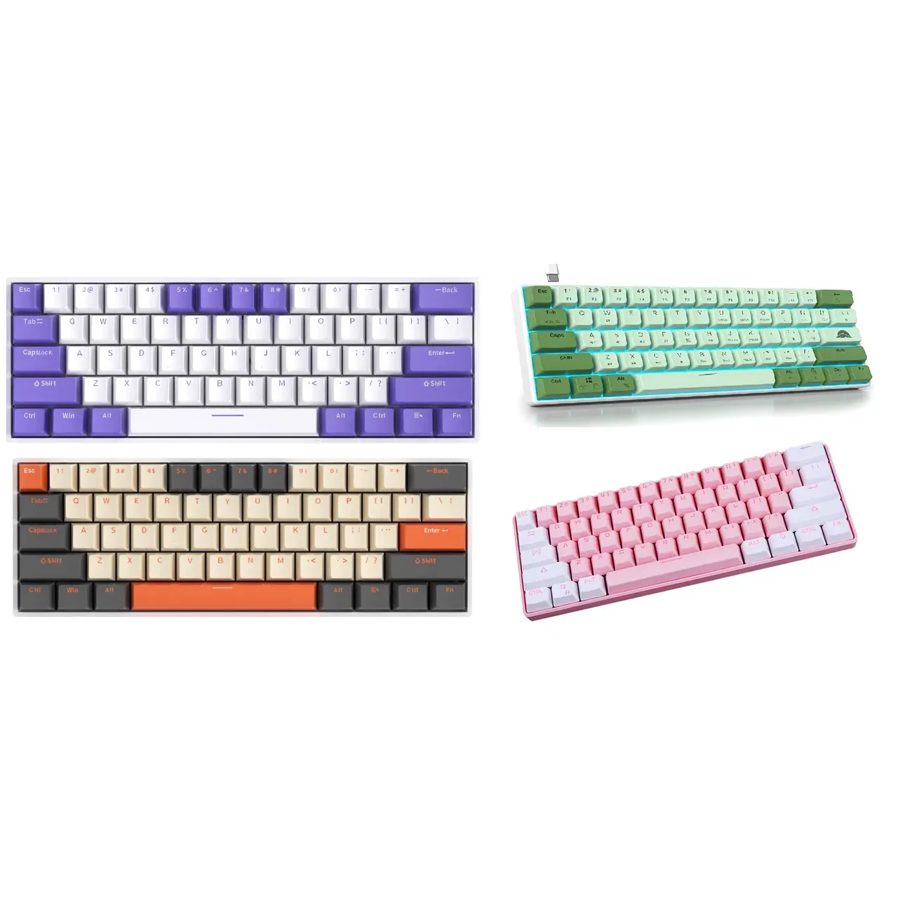 [05477] TECLADO HW61 RGB - USB