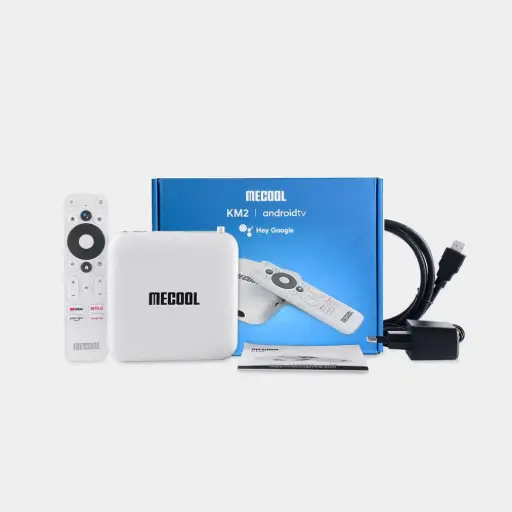 [01031] MECOOL KM2 ANDROID TV 2GB + 8GB