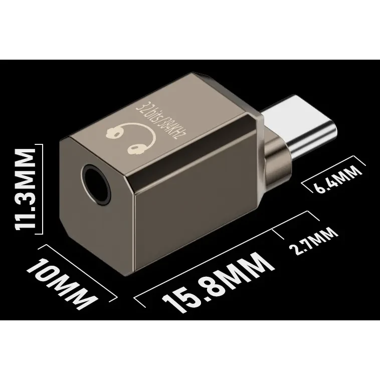 [06533] OTG LIGHTNING TO MICROFONO 3.5MM - GRIS