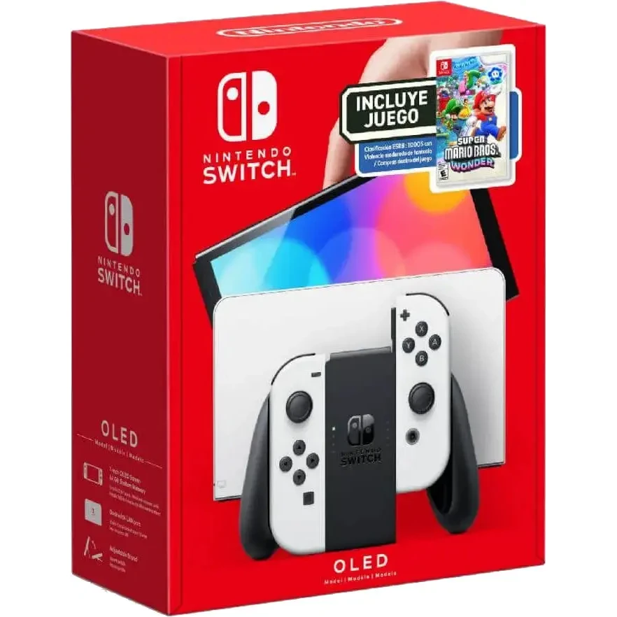 [06431] CONSOLA NINTENDO SWITCH OLED LATAM + WONDER