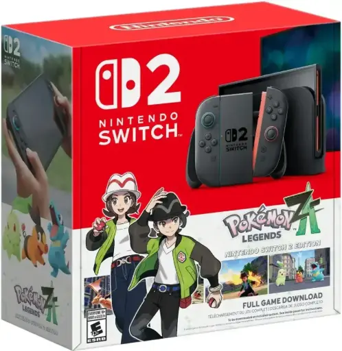 [06464] CONSOLA NINTENDO SWITCH 2 + POKEMON LEGENDS ZA