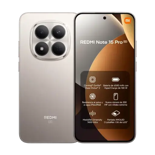 [06524] REDMI NOTE 15 PRO 256/8GB - GRIS