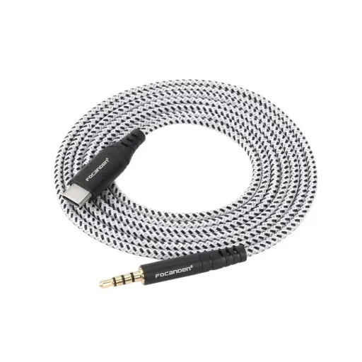 [4986219135350] CABLE FOCANDEN TIPO C a AUDIFONO 3.5mm - 1.5M