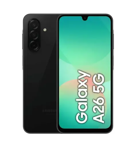 [04913] SAMSUNG GALAXY A26 5G 256GB - NEGRO