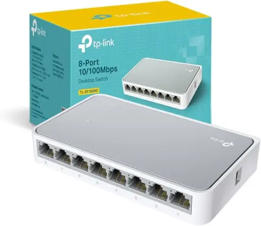 [00340] TPLINK SWITCH 8 PUERTOS 10/100 TL-SF1008D