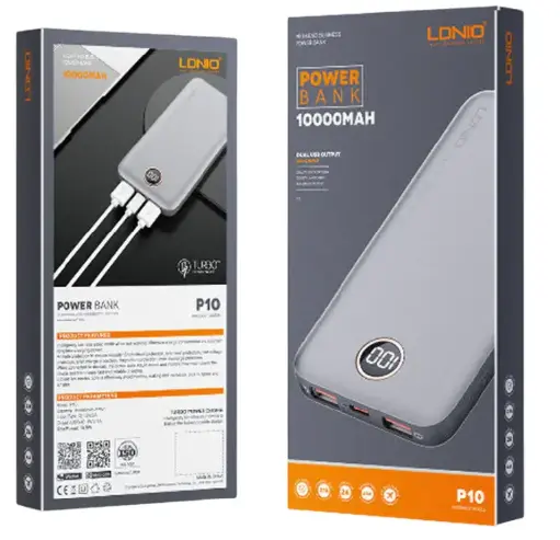 [05602] POWER BANK LDNIO 10000mAh P10