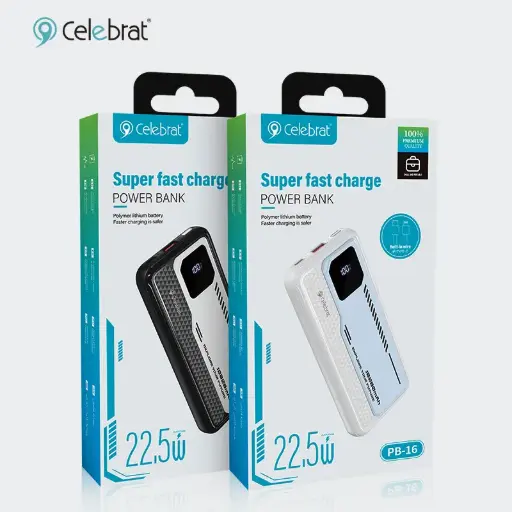 [03842] CELEBRAT POWER BANK SUPER FAST CHARGE PB-16