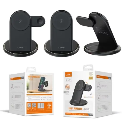 [04415] LDNIO WIRELESS CHARGER 5 IN 1 WL02