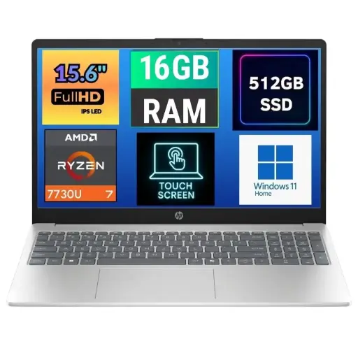 [06615] LAPTOP HP 15-FC0047WN 15.6" FHD IPS TACTIL