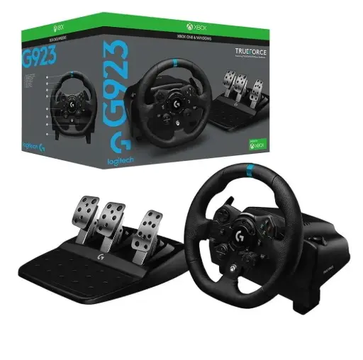 [06619] LOGITECH G923 - VOLANTE Y PEDALES, XBOX ONE, PC