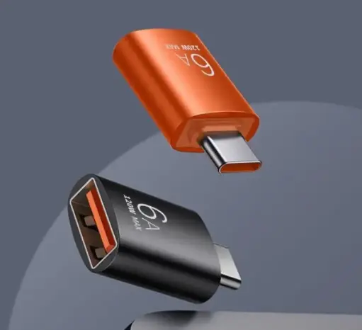 [06296] OTG J-J06 6A TYPE -C A USB - BK