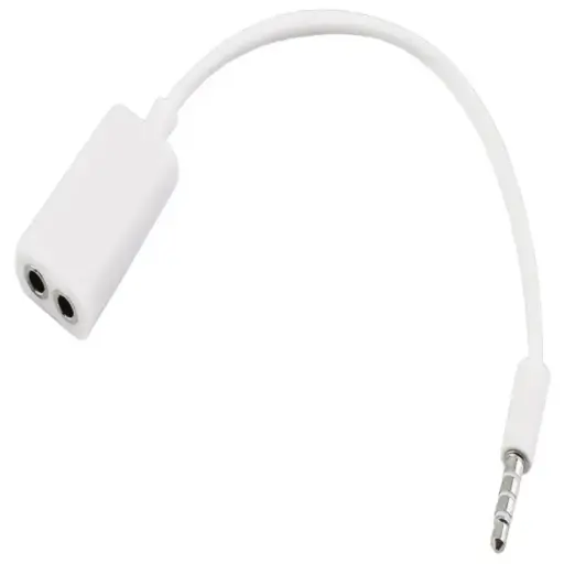 [06642] ADAPTADOR DOBLE PARA AURICULARES
