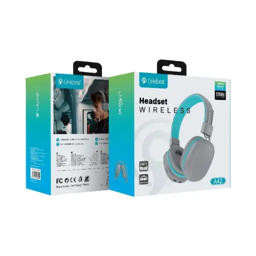 [06451] AUDIFONO CELEBRAT WIRELESS HEADSET A42
