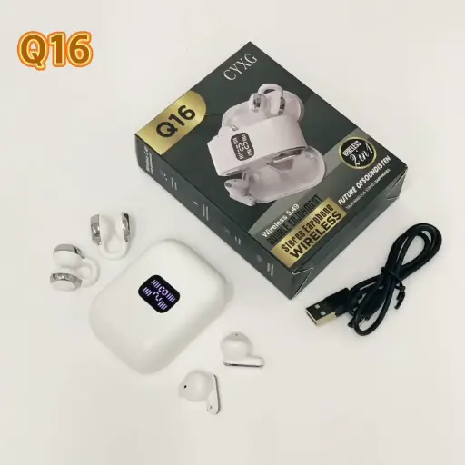 [06422] AUDIFONO DOUBLE ENJOYMENT STEREO EARPHONE WIRELESS Q16