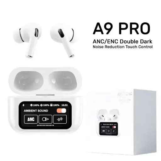 [05859] AUDIFONO WIRELESS HEARPHONE TOUCH CONTROL ANC/ENC A9 PRO