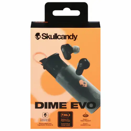 [06389] SKULLCANDY DIME EVO BLACK